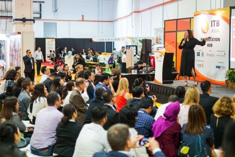 新加坡旅游展览会展会现场图片