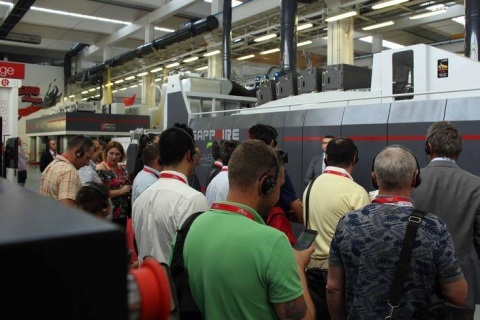 意大利米兰印刷展览会展会现场图片