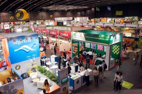 俄罗斯莫斯科食品展览会展会现场图片