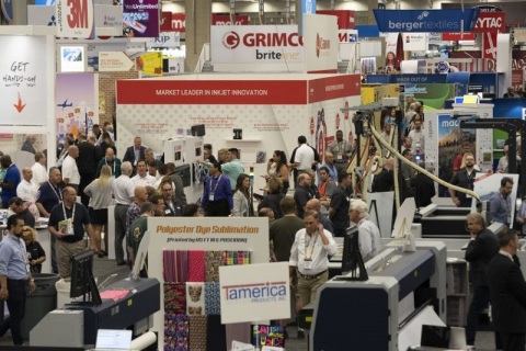 美国印刷展览会展会现场图片