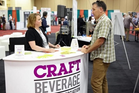 美国精酿酒水饮料展览会展会现场图片