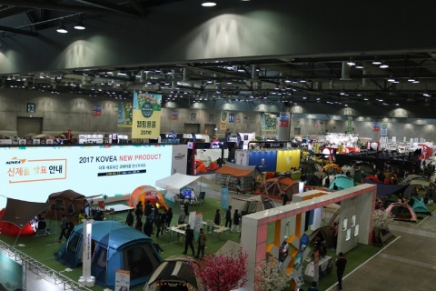 韩国首尔渔具钓具展览会展会现场图片