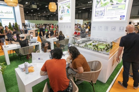 西班牙马德里房地产展览会展会现场图片