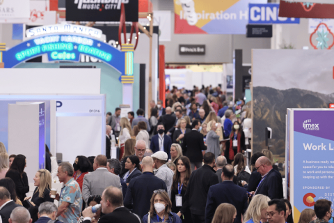 美国拉斯维加斯会议奖励旅游展览会展会现场图片