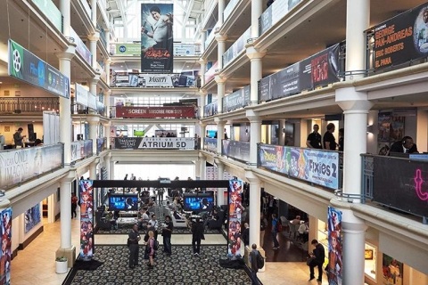 美国洛杉矶影视展览会展会现场图片