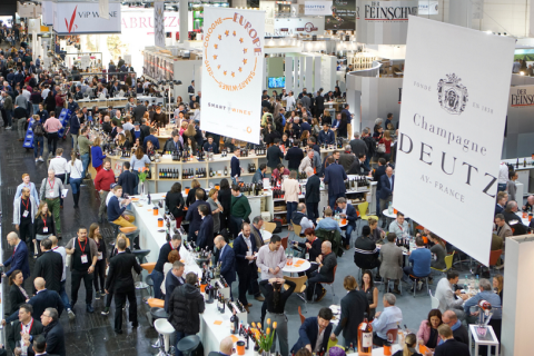 德国杜塞尔多夫葡萄酒、红酒、烈酒展览会展会现场图片