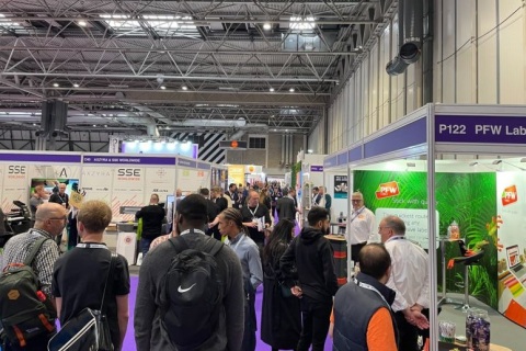 英国伯明翰印刷包装标签展览会展会现场图片