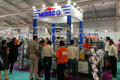 印度新德里包装工业展览会展会现场图片