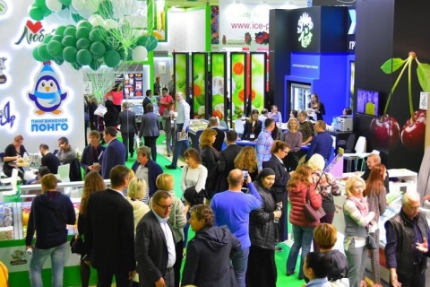 俄罗斯莫斯科食品展览会展会现场图片