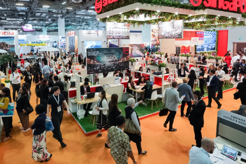 新加坡旅游展览会展会现场图片