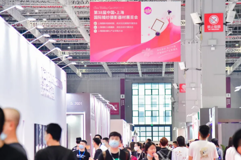 上海国际婚纱礼服展览会展会现场图片