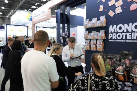 俄罗斯莫斯科宠物用品展览会展会现场图片