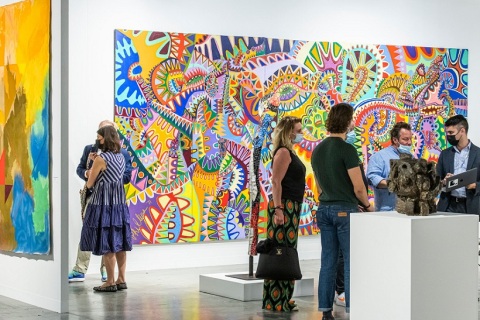 美国迈阿密艺术博览会展会现场图片