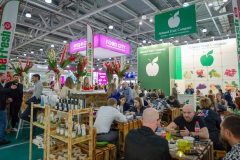 俄罗斯莫斯科食品展览会展会现场图片