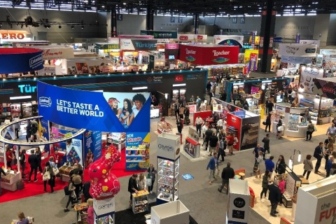 美国糖果及零食展展会现场图片