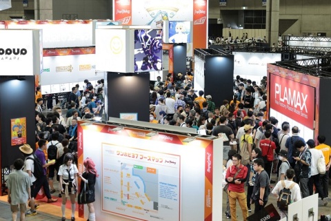 日本东京潮流手办模型展览会WF展会现场图片