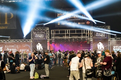 英国伯明翰电子烟展览会展会现场图片