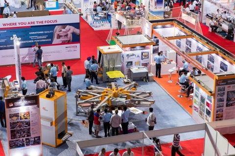 印度丝网印刷展览会展会现场图片