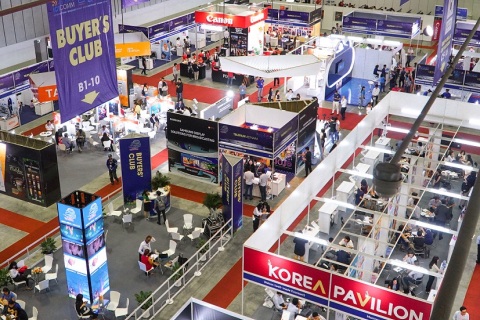 越南胡志明通讯通信展览会展会现场图片