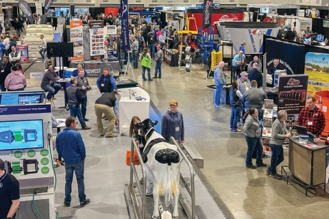 美国世界奶业及畜牧展展会现场图片