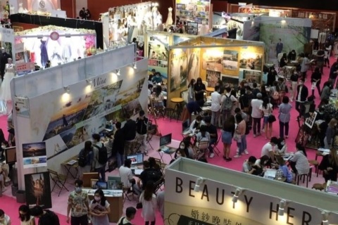 香港婚纱展暨海外婚礼博览展会现场图片