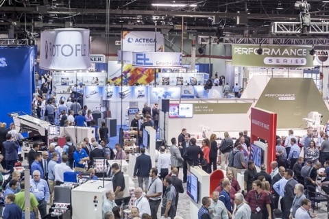 美国芝加哥标签印刷展览会展会现场图片