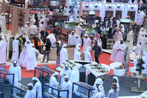 中东阿布扎比狩猎、马术、枪械、刀具展览会展会现场图片