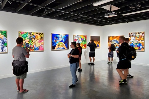 美国迈阿密艺术博览会展会现场图片