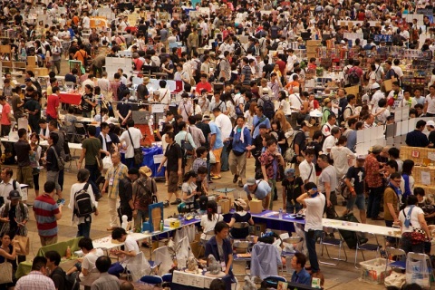 日本东京潮流手办模型展览会WF展会现场图片