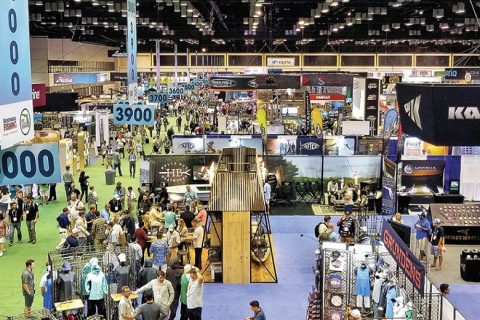 美国奥兰多钓具贸易展览会展会现场图片