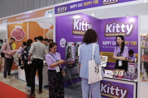 越南胡志明宠物用品展览会展会现场图片