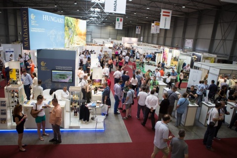 捷克布拉格葡萄酒展览会展会现场图片