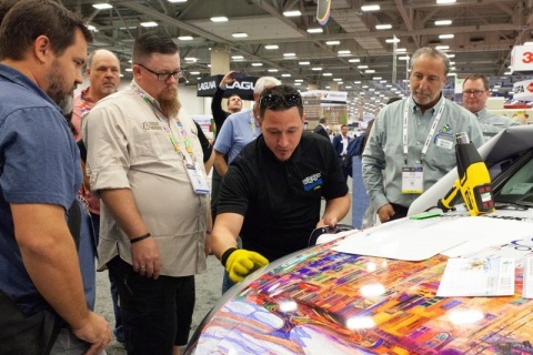 美国印刷展览会展会现场图片