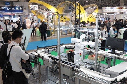 日本包装机械展览会展会现场图片