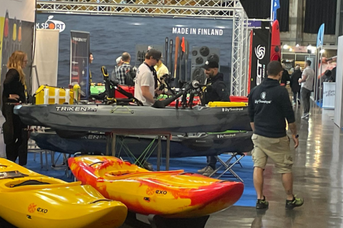 法国划桨及皮划艇展览会展会现场图片