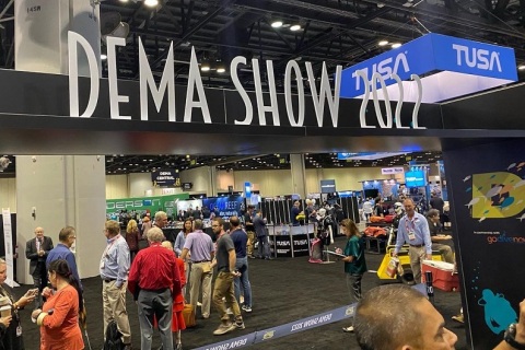 美国潜水展览会展会现场图片