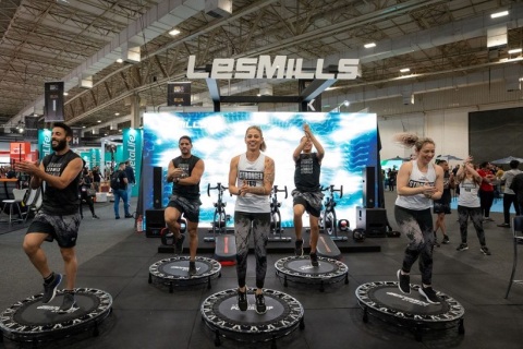 巴西圣保罗健身器材展览会展会现场图片