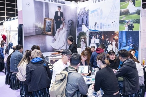 香港婚纱展暨海外婚礼博览展会现场图片