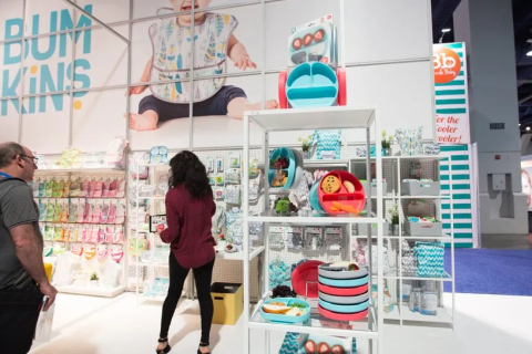 美国拉斯维加斯婴童用品展览会展会现场图片