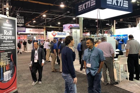 美国芝加哥标签印刷展览会展会现场图片