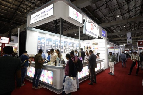 印度孟买印刷展览会展会现场图片