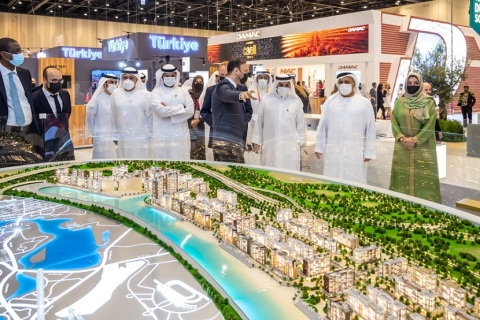 中东沙特利雅得房地产建设展览会展会现场图片