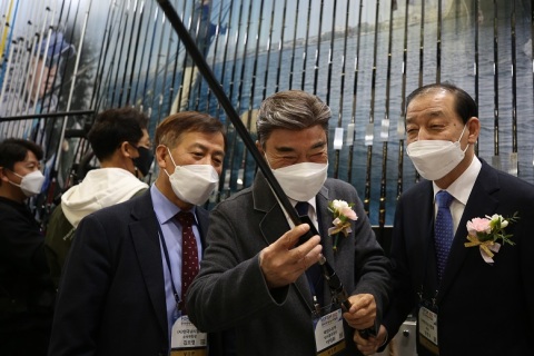 韩国首尔渔具钓具展览会展会现场图片