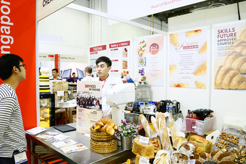 新加坡甜品与烘焙展览会展会现场图片