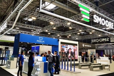 英国伯明翰电子烟展览会展会现场图片