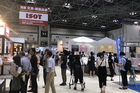 日本东京文具办公用品展览会展会现场图片