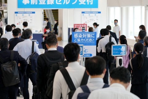 日本计量计测展览会展会现场图片