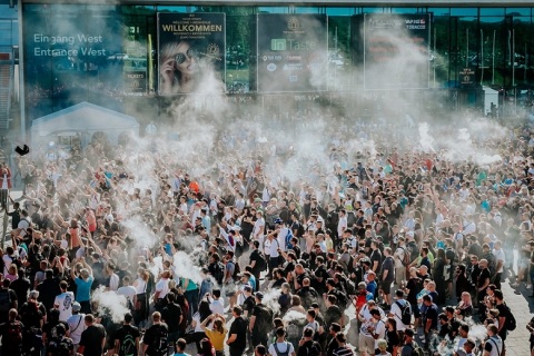 德国斯图加特电子烟展览会展会现场图片