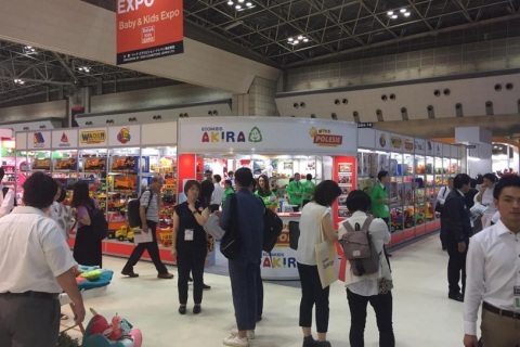 日本东京婴童用品展览会展会现场图片