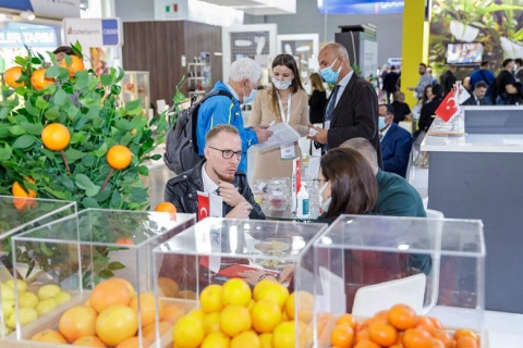 俄罗斯莫斯科食品展览会展会现场图片